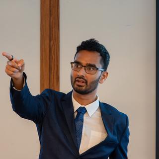Akhil Padmanabha @ PhD Defense.