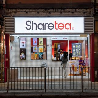 Sharetea in Honk Kong.